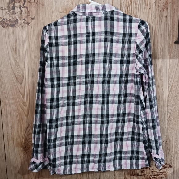 COPY - Victorias secret Plaid Button Up Pajama shirt Size xs - Picture 2 of 8